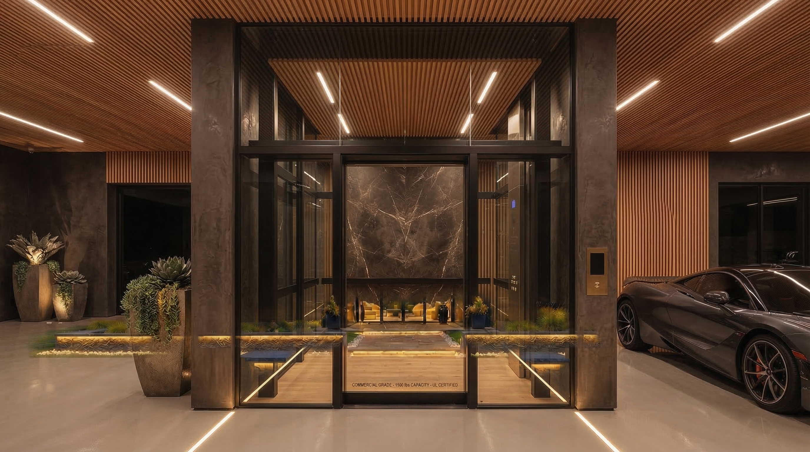 Glass Elevator